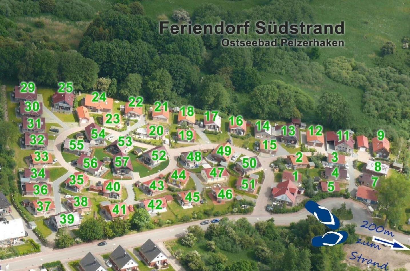 펠체르하켄 Feriendorf Suedstrand Haus 18 빌라 외부 사진